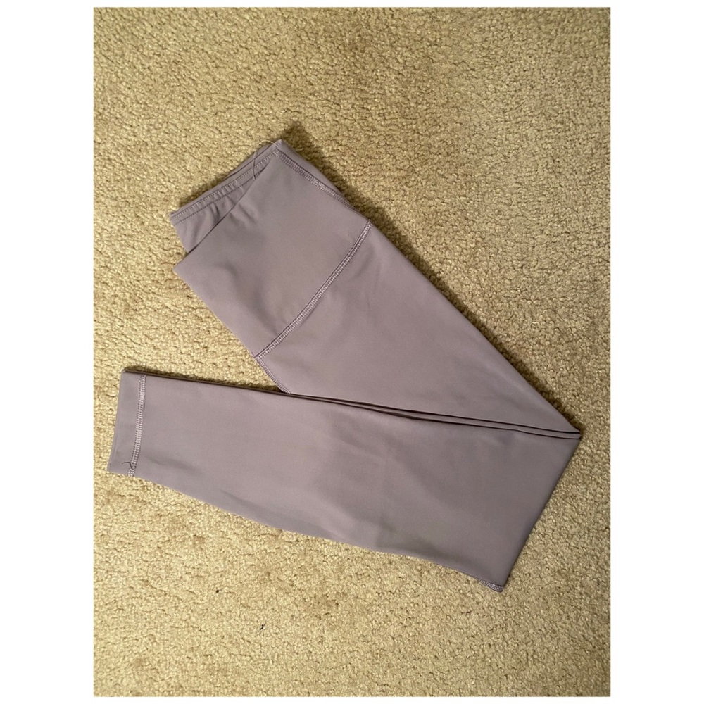 90 Degree By Reflex Lavender Leggings 7/8 length
